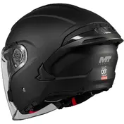 Mt Мотошлемs COSMO SV PURE A1 Matt Black Motorcycle Jet Мотошлем