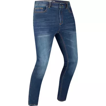 Bering TRUST Slim Blue Washed Motorcycle мотоштаны
