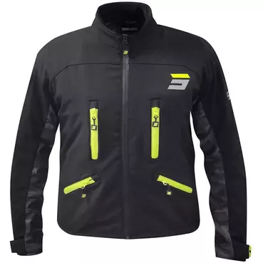 Shot CLIMATIC Enduro Motorcycle мотокуртка Black Fluorescent Yellow