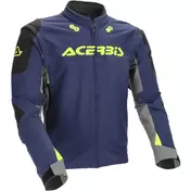 Acerbis Rally Race Cross Enduro Motorcycle мотокуртка Blue Yellow