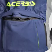 Acerbis Rally Race Cross Enduro Motorcycle мотокуртка Blue Yellow