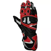 Ixon VORTEX GL Motorcycle Racing мотоперчатки Black White Red