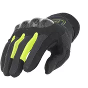 Acerbis CE RAMSEY MY VENTED PRO Motorcycle мотоперчатки Black Yellow