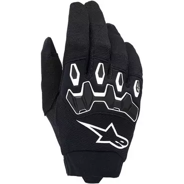 Alpinestars Full Bore V2 Motocross Enduro мотоперчатки Black White