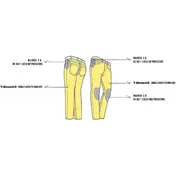 Jeans Motorcycle мотоштаны Pmj JACKSON Blue (AA)