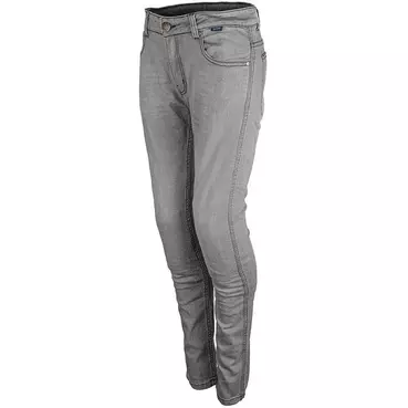 Motorcycle Jeans Woman Gms RATTLE LADY gray L30