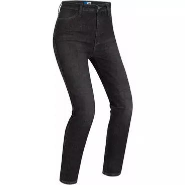 PMJ SARA Women's Motorcycle Jeans Black