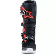 Alpinestars TECH 7 ENDURO DRYSTAR Motocross Enduro мотоботинки Black Red Fluo White