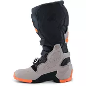 Alpinestars TECH 7 ENDURO Motocross Enduro мотоботинки Black Warm Grey Fluorescent Orange