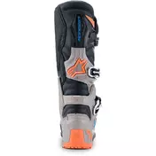 Alpinestars TECH 7 ENDURO Motocross Enduro мотоботинки Black Warm Grey Fluorescent Orange