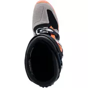 Alpinestars TECH 7 ENDURO Motocross Enduro мотоботинки Black Warm Grey Fluorescent Orange