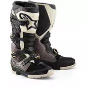 Alpinestars TECH 7 ENDURO DRYSTAR Motocross Enduro мотоботинки Black Dark Grey Gold