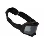 маска Moto Cross Enduro Just1 NERVE Absolute Black Silver Mirror Lens