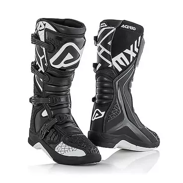 Acerbis X-TEAM Cross Enduro Motorcycle мотоботинки Black White