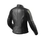Rev'it Maci Leather Lady мотокуртка Black Черный