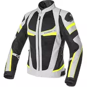 Clover RAINJET 2 WP MESH Motorcycle мотокуртка Light Grey Yellow