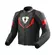 Rev'it Quantum 3 Leather мотокуртка Black Red Красный