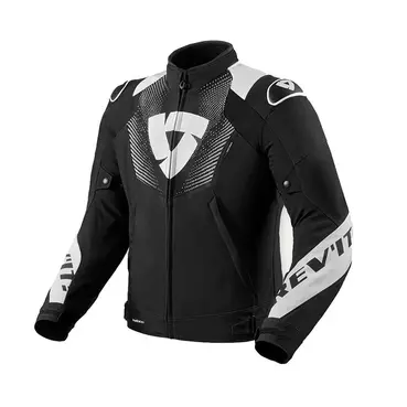 Rev'it Hyperspeed 3 H2o мотокуртка Black White Белый