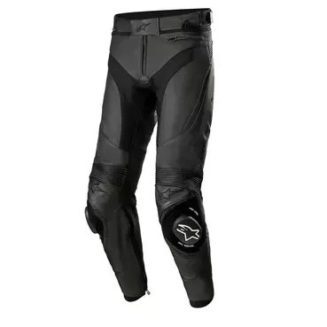 Alpinestars Missile V3 Leather мотоштаны Airflow Black Черный