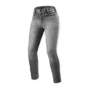 Rev'it Shelby 3 Skinny Short Lady Jeans Blue Серый