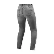 Rev'it Shelby 3 Skinny Short Lady Jeans Blue Серый