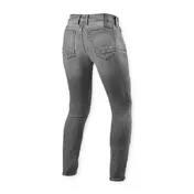 Rev'it Piston 3 Skinny Short Jeans Grey Серый