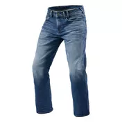 Rev'it Philly 3 Lf Short Jeans Medium Blue Синий