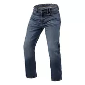 Rev'it Lombard 3 Rf Short Jeans Medium Blue Синий