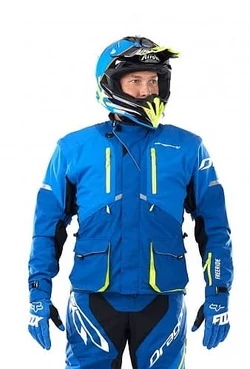 Dragonfly Freeride эндуро куртка синяя