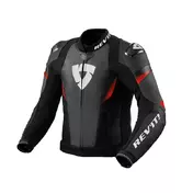 Rev'it Control Leather мотокуртка Black Red Красный
