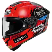 Shoei X-spr Pro Marquez9 Tc-1 Мотошлем Красный