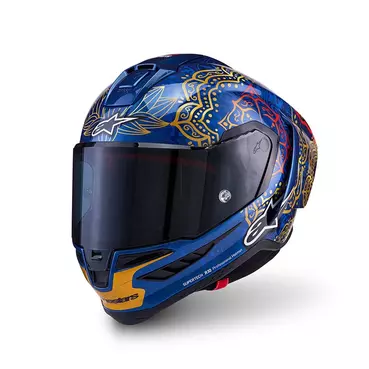 Alpinestars Supertech R10 Marthainator Мотошлем Синий