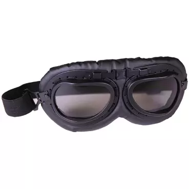 Custom Stormer Motorcycle маска Black Black Leather