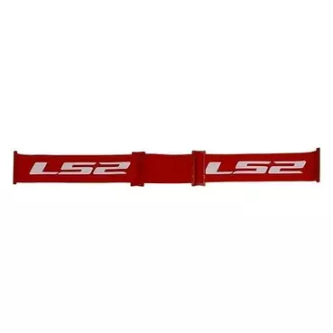 Elastic Strap for Ls2 AURA Mask - Red