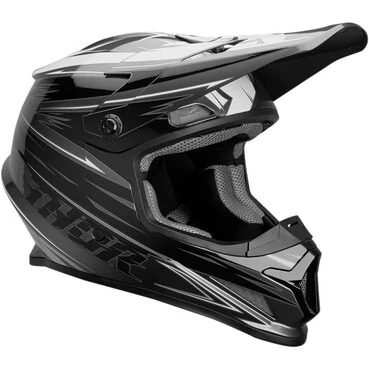 Thor Sector Warp Charcoal Black мотошлем