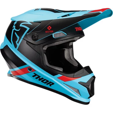 Thor Sector Split Blue Black мотошлем