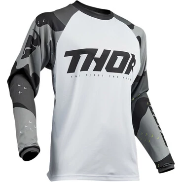 Thor Sector Camo Grey джерси
