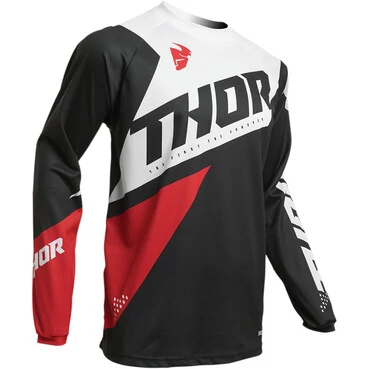 Thor Sector Blade Charcoal Red джерси