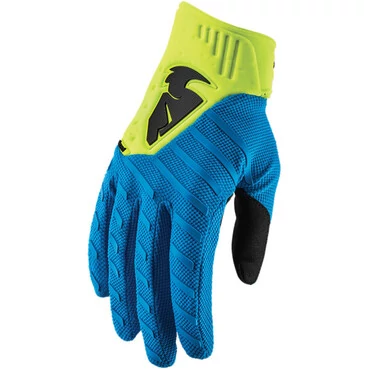 Thor Rebound Electric Blue Acid мотоперчатки
