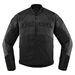 Icon Contra 2 Leather Stealth черная мотокуртка