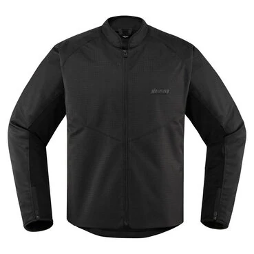 Icon Hooligan Perforated черная мотокуртка
