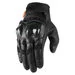 Icon Contra 2 мотоперчатки кожаные черные