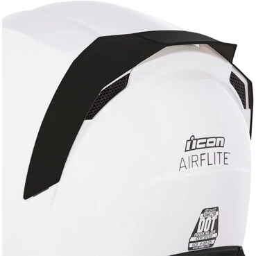 Спойлер для шлема Icon Airflite черный матовый
