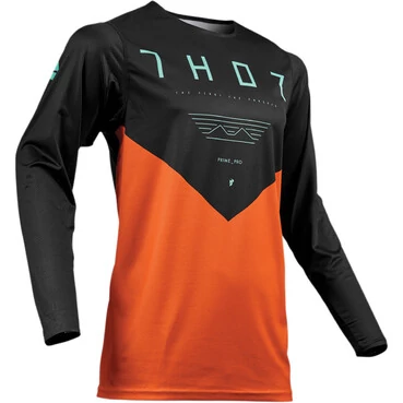 Thor Prime Pro Jet Black Orange джерси