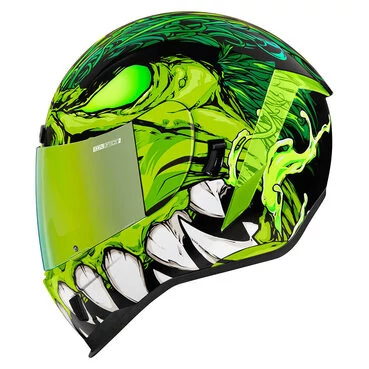 Icon Airform Manik'R мотошлем зеленый