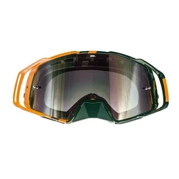 Маска эндуро MT MX STRIPES Black/Orange