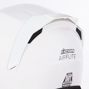 Спойлер для шлема Icon Airflite белый матовый
