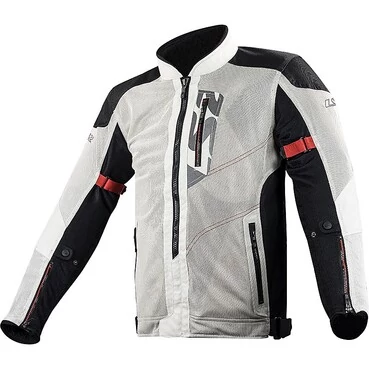 LS2 Alba Men Grey-Black мотокуртка светло серая
