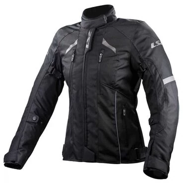 LS2 Serra Evo Lady Black мотокуртка черная женская