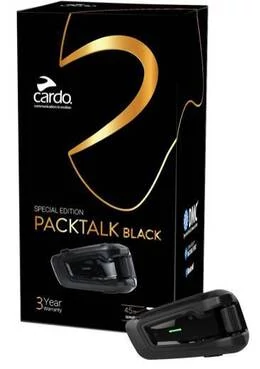 Cardo Packtalk Black JBL Single мотогарнитура